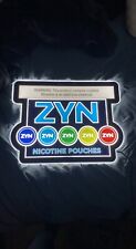 Zyn Acrylic Lighted Sign 24 X 18 New In Box