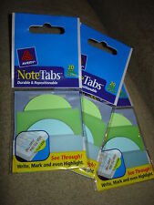 Avery Note Tabs 2x1.5 20 Pack Lot Of 3 16316