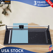 24inch Manual Precision Rotary Paper Trimmer Sharp Photo Paper Cutter Machine Us