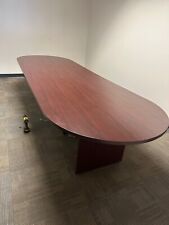12 Conference Table In Mahogany Color Laminate Finish By Hon Office Furniture