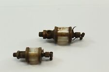Vintage Engine Bearing Oilers Brass Glass Lot Of 2 For Parts Repair Restoring
