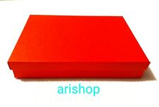 7x5x1 Kraft Red Jewelry Accessory 1 Pc Gift Box Empty Cotton Lined Wholesale
