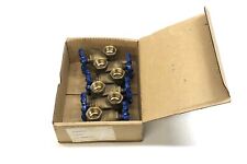 Nibco 34 Threaded End Brass Gate Valve 50hq90008106 Lot Of 6 Nos