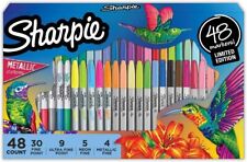 Sharpie 48 Count Permanent Marker Set Assorted Colors Fine Point Non-smearing