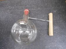 Borosilicate Glass 2000 Ml Round Bottom Distillation Flask W Side Arm