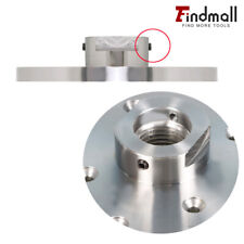 Findmall 6 Wood Lathe Face Plate For 1-14 X Rh 8tpi Threaded With Set Screws