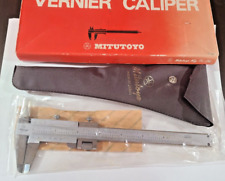 Mitutoyo Model 532-119 Brand Vernier Caliper With Fine Adjustment 150mm 6 Inch
