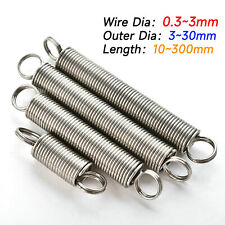 Expansion Extension Expanding Springs 0.3 - 3mm Wire Diameter Stainless Steel
