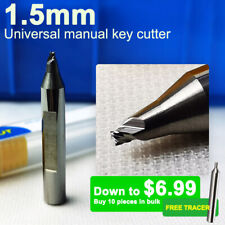 Key Cut Anti-break 1.5mm Manual Key Machine Cutter Tracer Probe Carbide End Mill