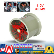 Extractor Fan 12 Explosion-proof Tube Axial Duct Fan Cylinder Pipe 1342cmf Us