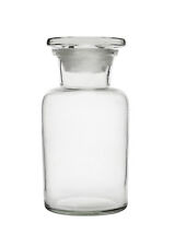 Reagent Bottle 250ml - Wide Neck - Glass Stopper - Soda Glass - Eisco Labs