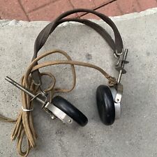 Vintage Universal Roller-smith Headset Headphones