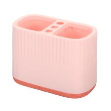 Plastic Pen Holder Pencil Cup Cute Desk Storage Organizer For Office Pink
