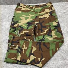 Mens Army Pants Large Camo Cargo Made In Usa By Lion Apparel Hunting Button Fly