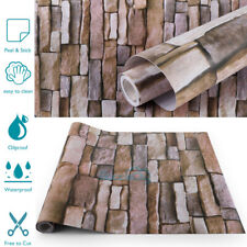 3d Stone Wallpaper Self-adhesive Contact Paper Brick Peel And Stick Waterproof