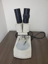 Vintage Meiji 20x Widefield Portable Stereo Microscope 90 Viewing Angle