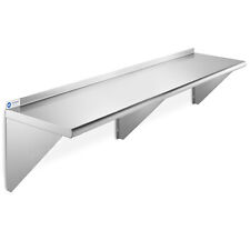 Nsf Stainless Steel 14 X 60 Commercial Kitchen Wall Shelf Restaurant Shelving