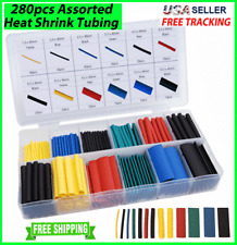 280pcs Heat Shrink Tubing Sleeve Cable Wire Wrap Tube 21 Assortment Kit Box Set