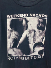 Weekend Nachos Gift For Family Black T-shirt Cotton All Size Oe24