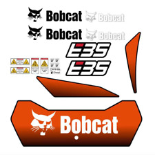 Bobcat E35 Decal Sticker Kit Repro Decals For E35 Uv Laminated