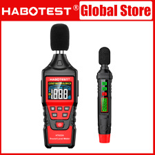 Habotest Ht622 Digital Sound Level Meter Decibel Meter 30-130dba Range Sound S