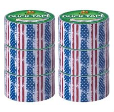 Duck 241493 Americana Pattern Printed Duct Tape 1.88 X 10 Yds -case 6 Rolls