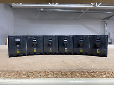 Square D Qo320 Lot 6 240v 20a 3-pole Stab-in Circuit Breakers Used J