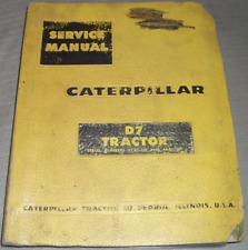 Cat Caterpillar D7 D7e Tractor Dozer Service Shop Repair Manual Book 47a1- 48a1-