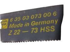 4 Pcs Fein Z 22 - 73 Hss 24 14 Tpi Hacksaw Reciprocating Saw Blades Germany