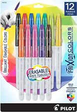 Pilot Frixion Colors Erasable Marker Pens Bold Point Assorted Color Inks 12pk