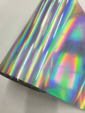 Silver Holographic 12 24 Die Cutting Craft Sign Vinyl Adhesive Decal Sticker