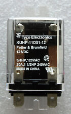 New Tyco Potter Brumfield Kuhp-11d51-12 12vdc 20a Dpdt Power Relay