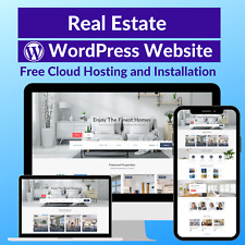 Real Estate Business Affiliate Store Website Free Installation Hosting