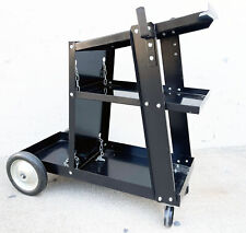Universal Mobile Welding Cart Wstorage Tray For Mig Mag Arc Tig Plasma Werlder
