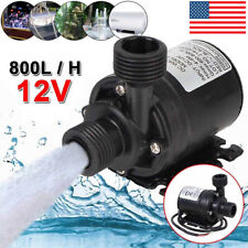 12v High Pressure Brushless Submersible Water Pump Automatic Self-priming 800l