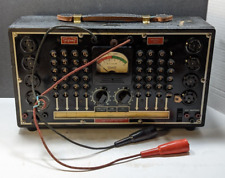 Triplett Tube Tester Model 1671 Vintage Radio Tubes Untested
