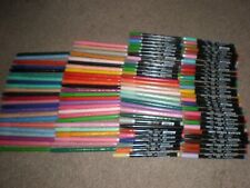 Lot Of 107 Marvy Brush Markers Japan Multiple Colors Opened