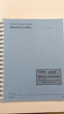 Tektronix 070-0895-00 Type 422 Oscilloscope Instruction Manual Wac-dc Power Sup