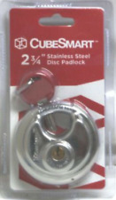 Cubesmart 2 Stainless Steel Disc Padlock