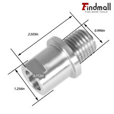 Findmall 34 X 10tpi To 1 X 8tpi Woodworking Lathe Headstock Spindle Adapter
