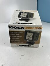 Hummingbird 100sx Fish Finder With Mount Power And Transducer New Open Box