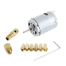 New Mini Mirco Electric Pcb Motor Drill Press Drilling Bits Tool Twist Drill 12v