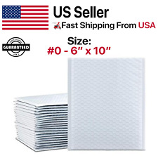 0 6x10 6x9 Poly Bubble Mailers Padded Envelopes Mailing Shipping Bags