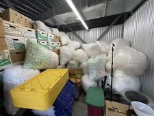 Shipping Supplies - Bags Of Bubble Wrap Styrofoam Peanuts
