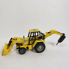 Lwnr 1990s Yellow Loader With Jack Hammer Attachment With Cab Tractor