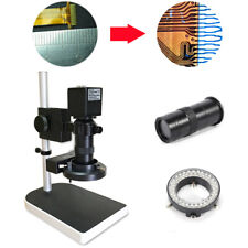 Digital Industry Video Inspection Microscope 16mp 1080p Hd Camera Set Stand Ups