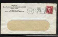 Private Vending Type Iv Washington- Franklin With 2 Machine Cancels 1911 St. Lo