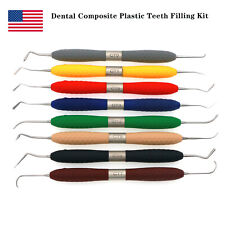 Us Dental Composite Resin Filling Spatula Set Aesthetic Restoration Filler Tool
