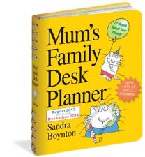 Mums Family Desk Planner 2014 By Sandra Boynton