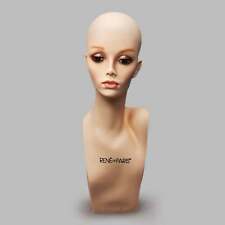 Rene Of Paris Flesh Mannequin Female Head 21 For Wig Styling 215133 New
